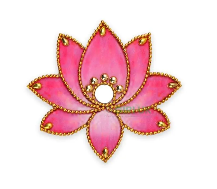 Lotus Rangoli Jali (4x4 inch)
