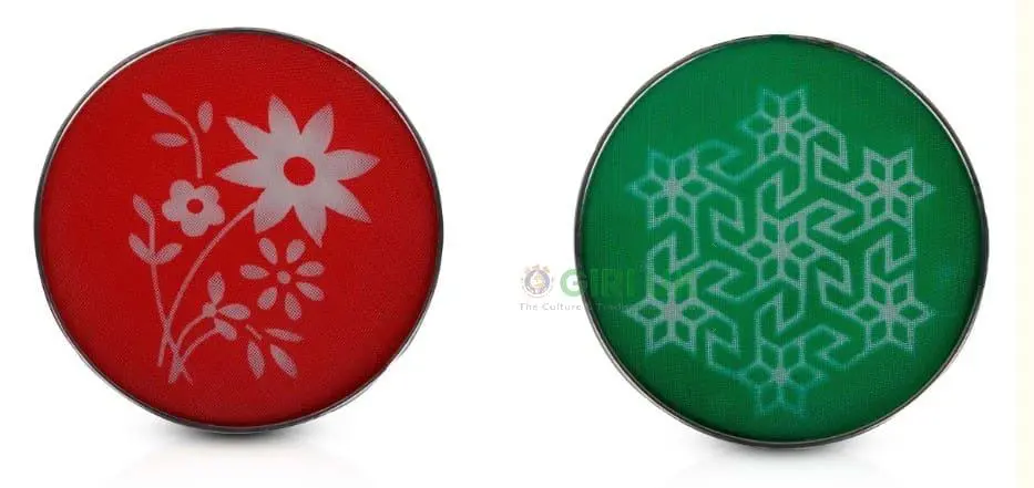 Rangoli Jali 4 Inch 2 Pcs Set