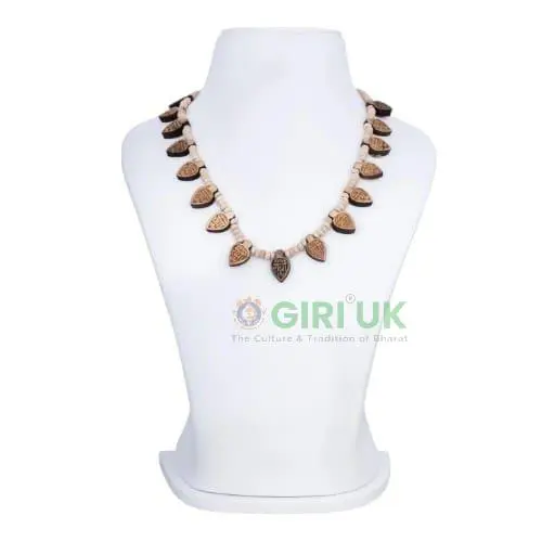 Tulasi Mala With 16 Leaf - 8 Inch