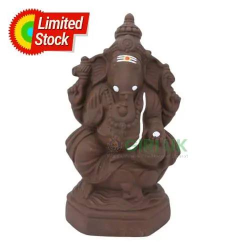 Ganapati Kamalar - Clay - 10.5 Inch Right Trunk