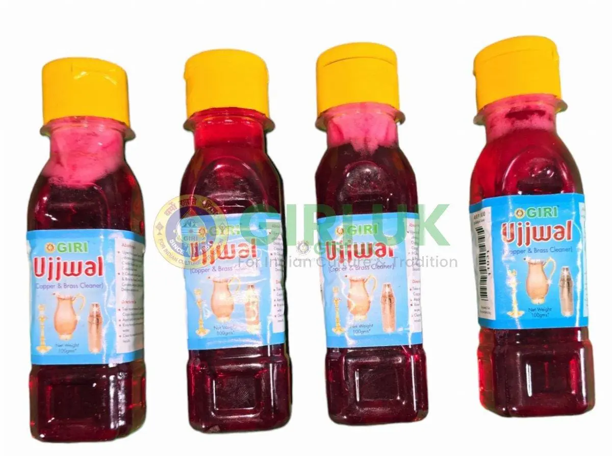 Giri Ujjwal Copper And Brass Cleaner 100ml-(Pack of 4)
