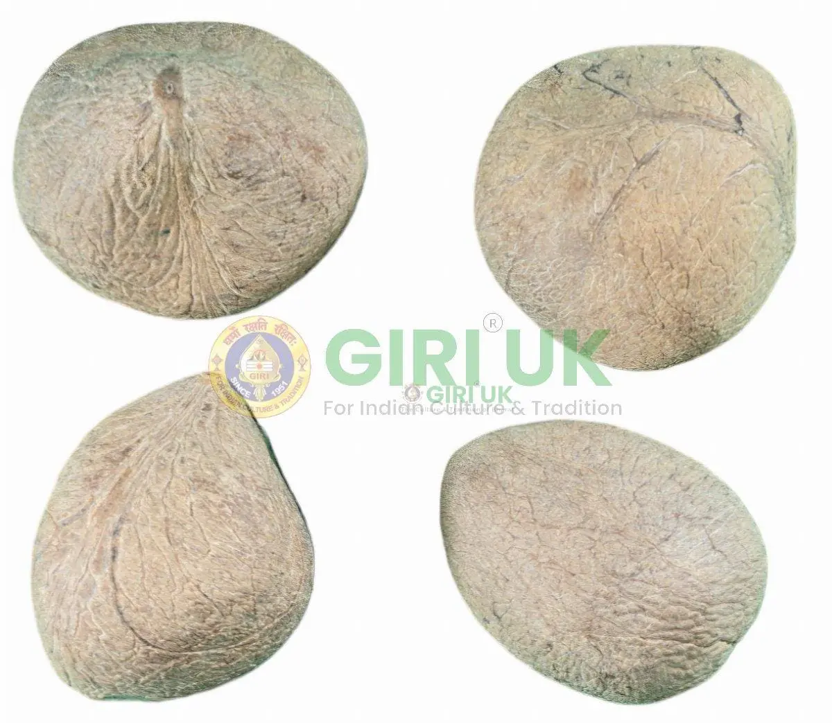 Dried Coconut/Copra 150gms-(Pack of 4)