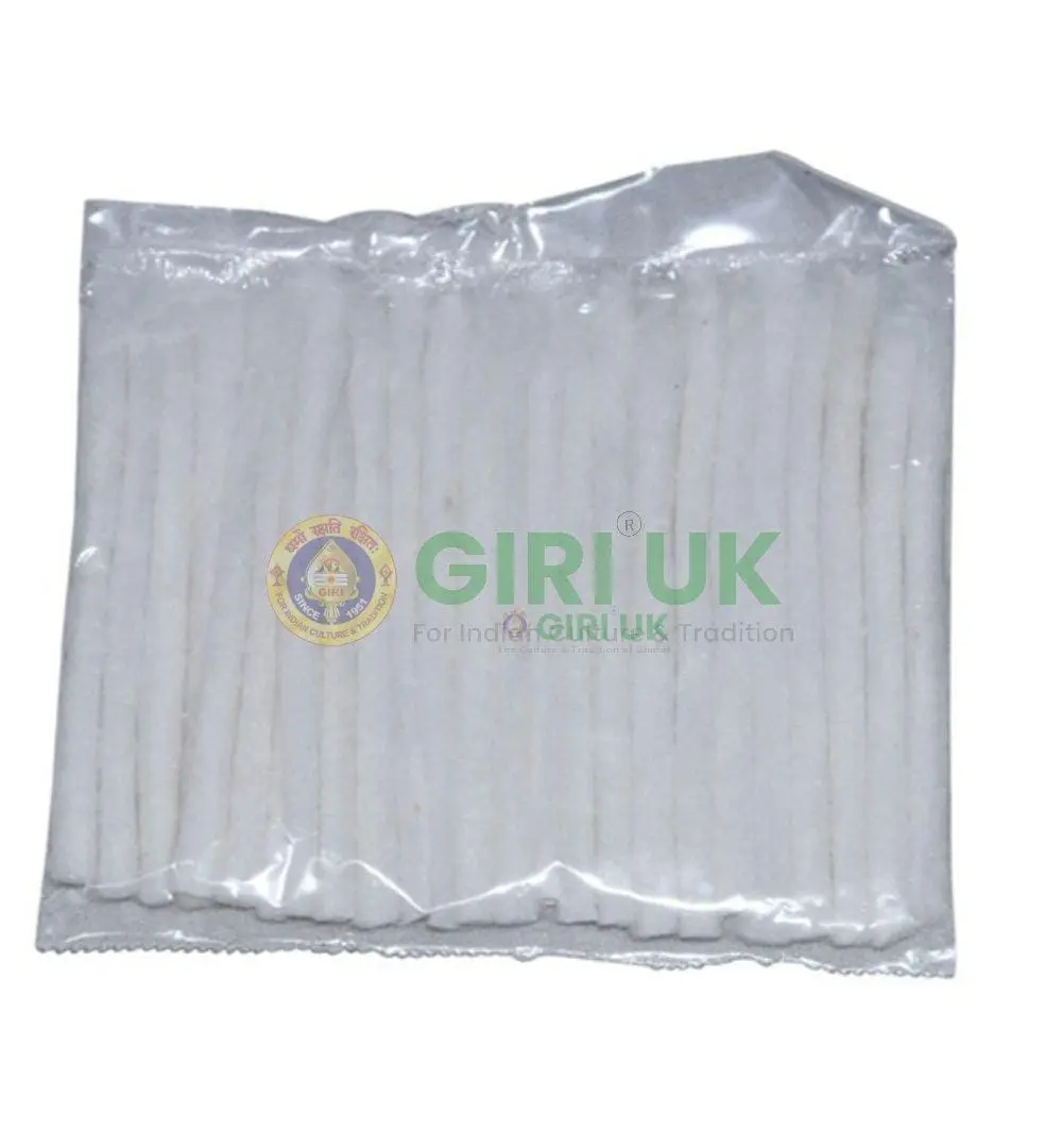 Sita Cotton Wicks Polished Small - 25 Pcs