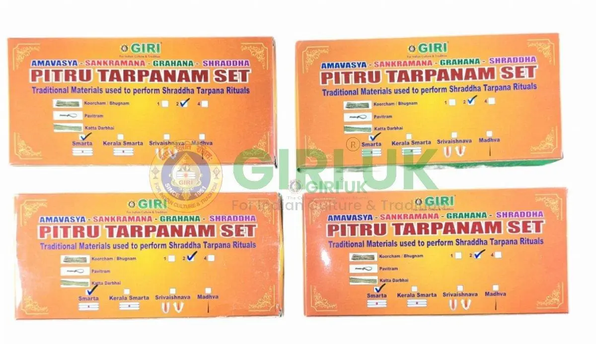Amavasya Tarpana Darbhai Set Iyer - 16 Pcs-(Pack of 4)