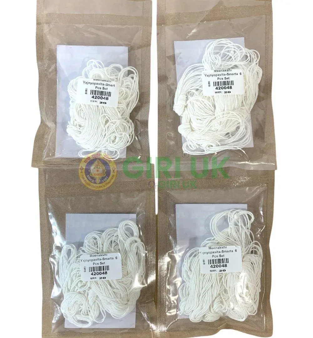 Yajnyopavita-Smarta 6 Pcs Set (Pack Of 4)