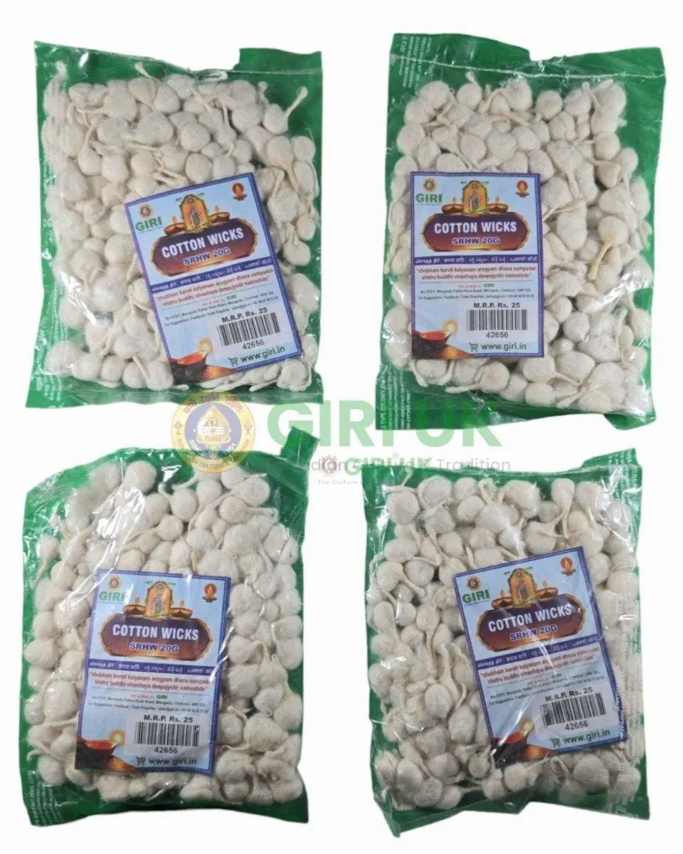 Cotton wicks - SRHW 20G-(Pack of 4)