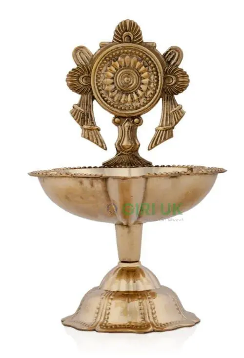 Chakra Lamp - Brass - 3.5 Inch - 125 Gms