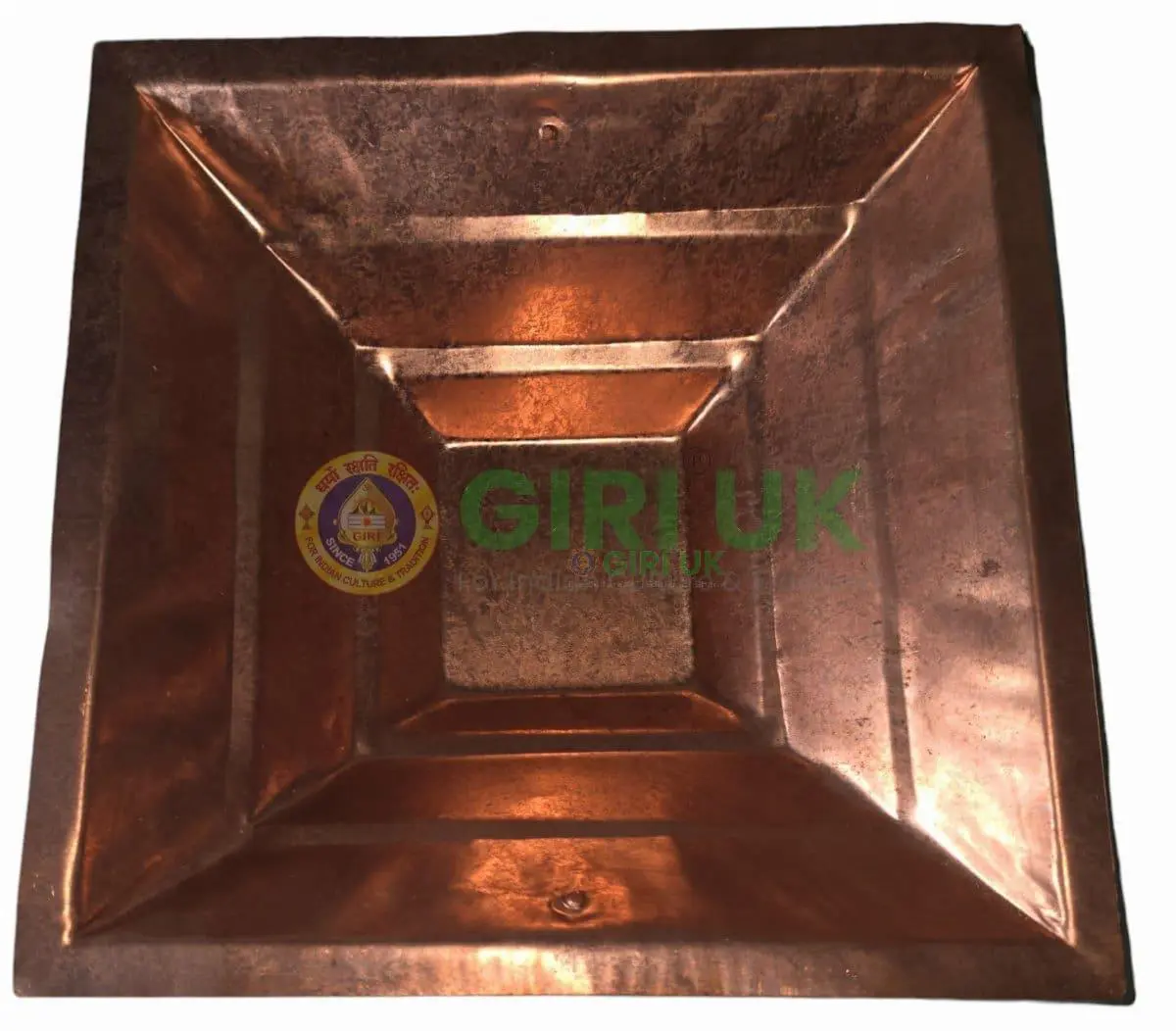 C/R Havan Kund With out Stand 13 x 13 (1.060 Kgs)