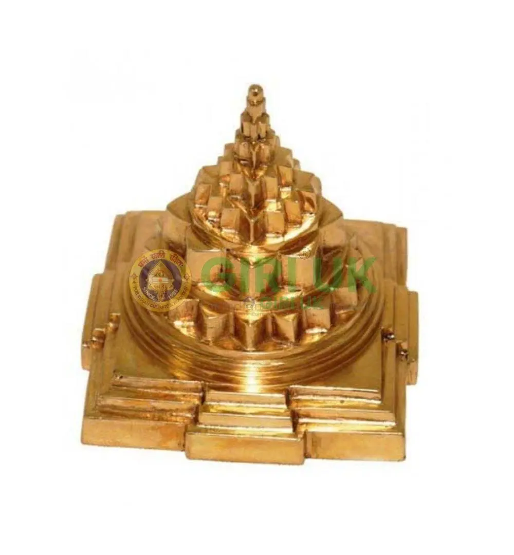 Panchaloha Maha Meru - 2 x 2 inch