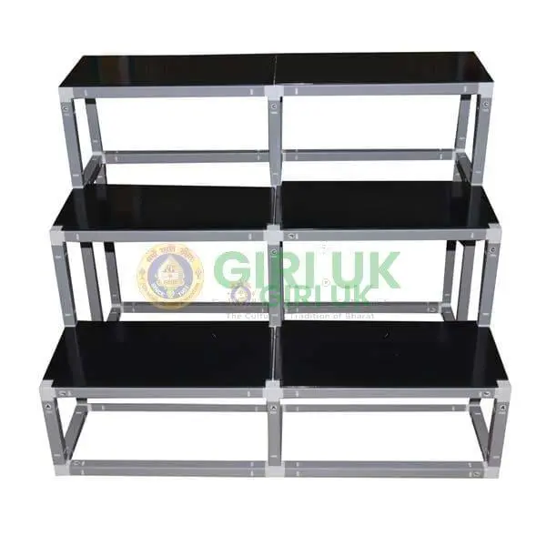 3-Step, 2-width Regular Frame Golu Padi Stand (3R)