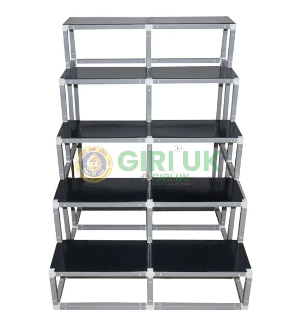 5-Step, 2-width Regular Frame Golu Padi Stand (5R)