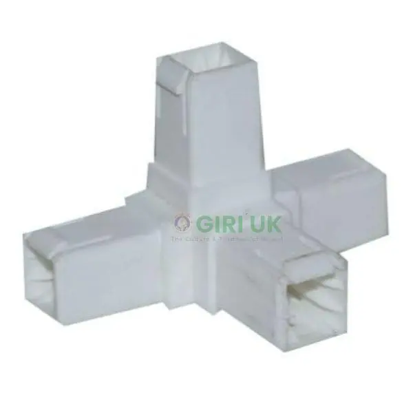 4-Way Pipe Joint Connector