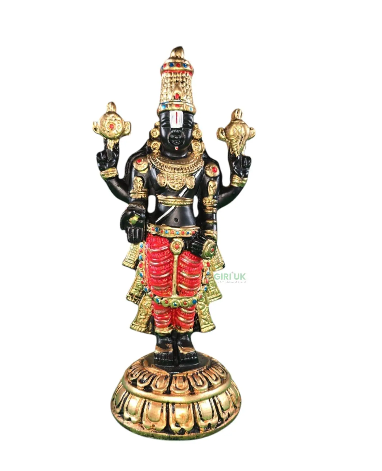 Balaji - Resin - B202 - 8 Inch -RED