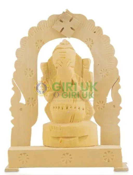 Shvetarka (Vellerukku) Ganesha With Arch 4 Inch