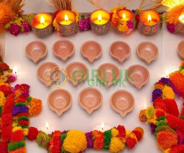 Clay Oil Lamp - Medium - 12pcs