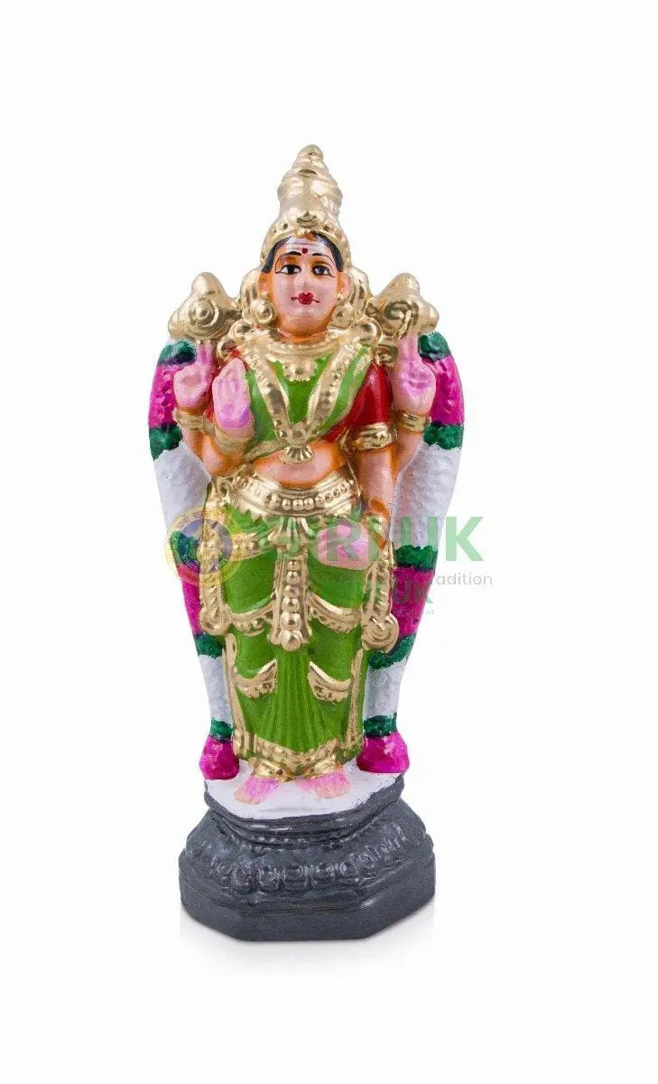 Vishnu Durga - Clay - 9 Inch
