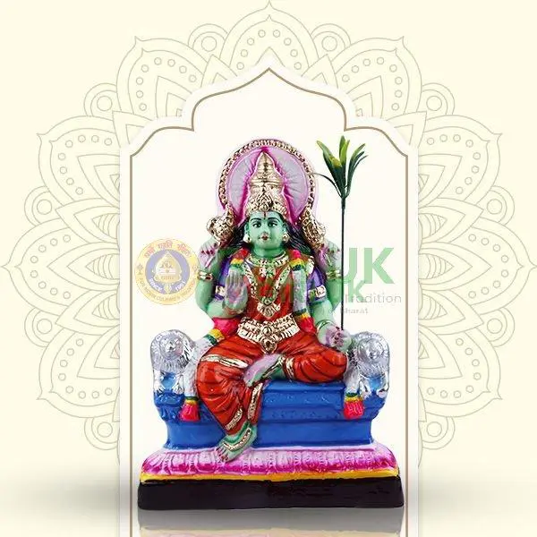 Sri Raja Rajeshwari - Paper mache - 14 inch