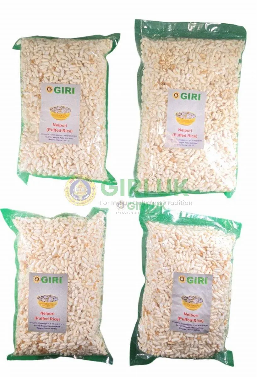 Puffed Rice (Nel Pori) - 100 gms-(Pack of 4)