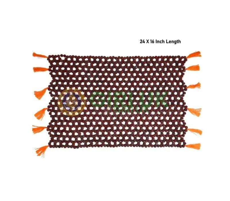 Rudraksha Mat - 24 x 16 inches