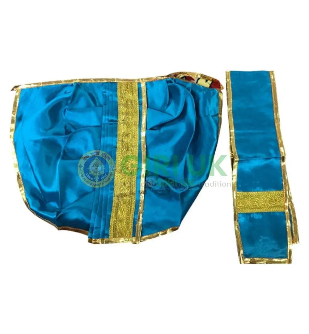 Blue panchakacham for idols