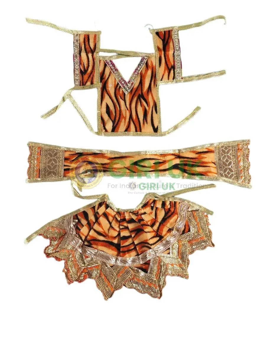 Shiva Idol Garment Set - 6 inch